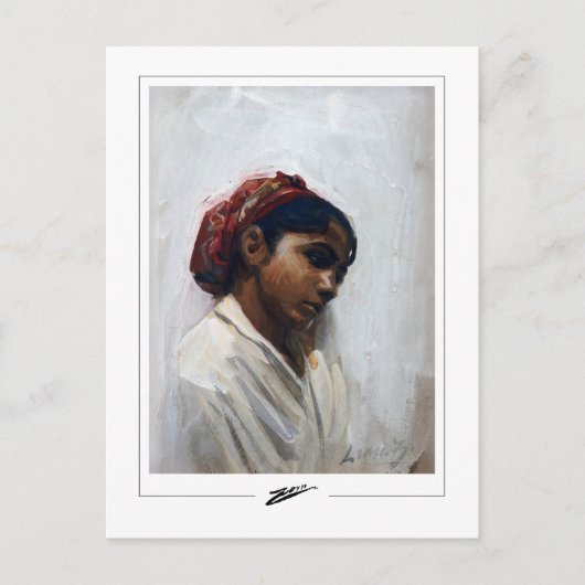 Anders Zorn #135 - Carte postale d'art fin (Devant)