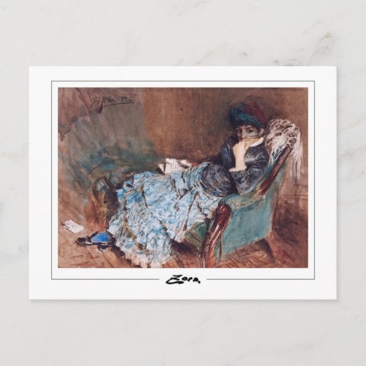 Anders Zorn #163 - Carte postale d'art fin (Devant)