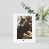 Anders Zorn #217 - Carte postale Art (Debout devant)