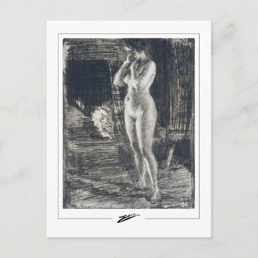 Anders Zorn #241 - Carte postale d'art fin (Devant)