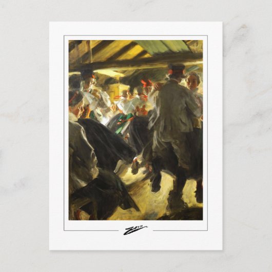 Anders Zorn #269 - Carte postale d'art fin (Devant)