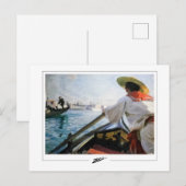 Anders Zorn #319 - Carte postale d'art fin (Devant / Derrière)