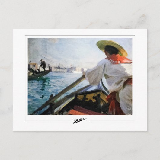 Anders Zorn #319 - Carte postale d'art fin (Devant)