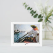 Anders Zorn #319 - Kunstmatig Briefkaart (Staand voorkant)