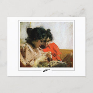 Anders Zorn #330 - Carte postale d'art fin