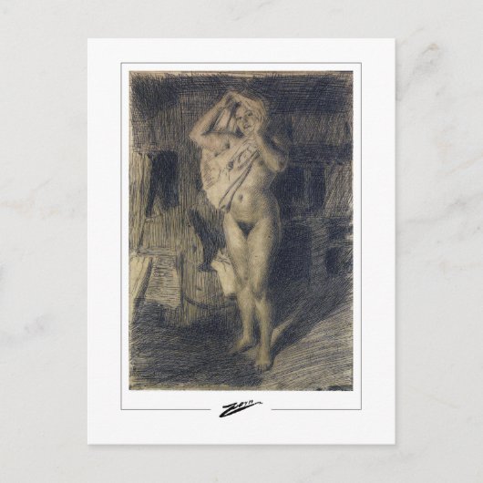Anders Zorn #335 - Carte postale d'art fin (Devant)