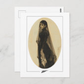 Anders Zorn #344 - Kunstmatig Briefkaart (Voorkant / Achterkant)