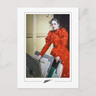 Anders Zorn #363 - Carte postale d'art fin