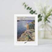 Anders Zorn #36 - Carte postale d'art fin (Debout devant)