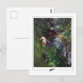 Anders Zorn #3 - Carte postale d'art fin (Devant / Derrière)