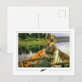 Anders Zorn #51 - Carte postale d'art fin (Devant / Derrière)