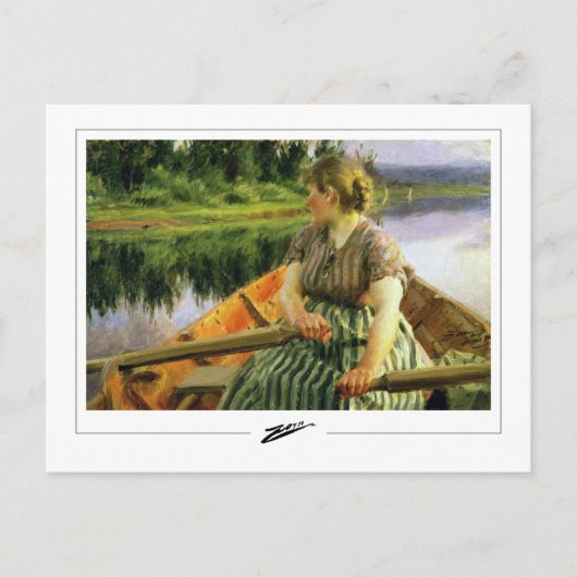 Anders Zorn #51 - Carte postale d'art fin (Devant)