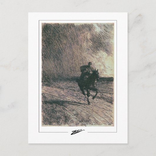 Anders Zorn #54 - Carte postale d'art fin (Devant)