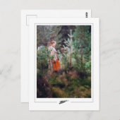 Anders Zorn #7 - Carte postale Art (Devant / Derrière)