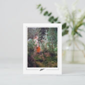 Anders Zorn #7 - Carte postale d'art fin (Debout devant)