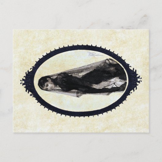 Anders Zorn, La Carte Postale Widow (Devant)