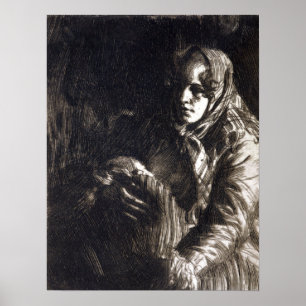 Anders Zorn Madonna Poster