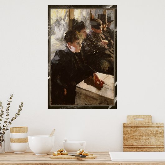 Anders Zorn - Omnibus CC0276 Poster (Keuken)