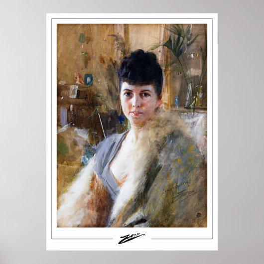 Anders Zorn Zedign Affiche d'art #114 (Devant)
