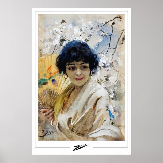 Anders Zorn Zedign Affiche d'art #18 (Devant)