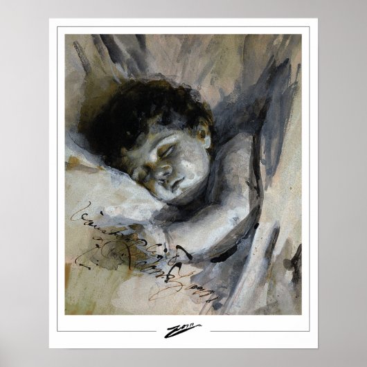 Anders Zorn Zedign Affiche d'art #276 (Devant)