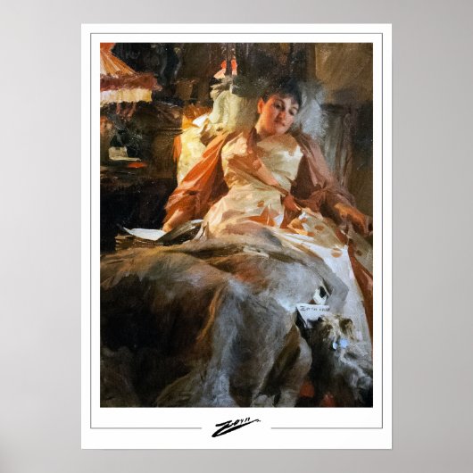 Anders Zorn Zedign Affiche d'art #28 (Devant)