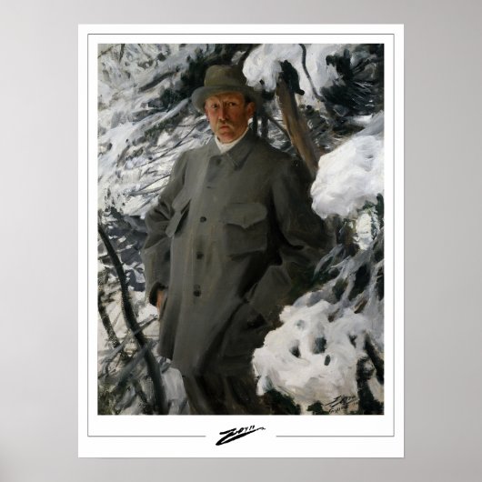 Anders Zorn Zedign Affiche d'art #30 (Devant)