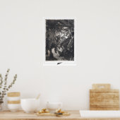 Anders Zorn Zedign Affiche d'art #371 (Cuisine)