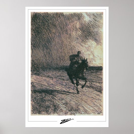 Anders Zorn Zedign Affiche d'art #54 (Devant)