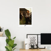 Anders Zorn Zedign Affiche d'art #72 (Bureau à domicile)