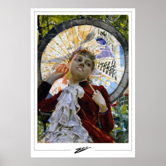 Anders Zorn Zedign Art Poster #22 (Voorkant)
