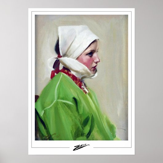 Anders Zorn Zedign Art Poster #378 (Voorkant)