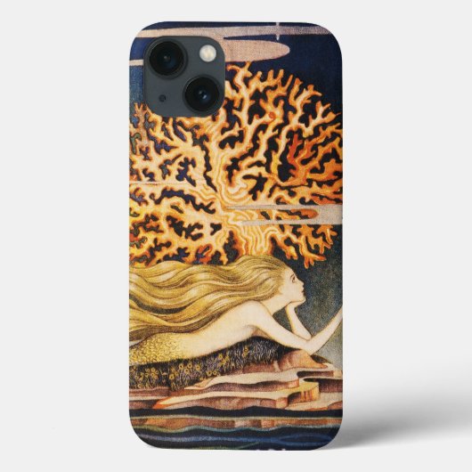 Andersen: Kleine Mermaid Tekening Case-Mate iPhone Case (Achterkant)