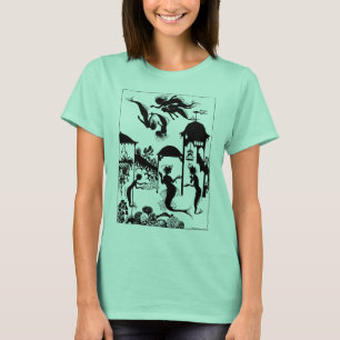 Andersen: Little Mermaid Silhouette T-shirt
