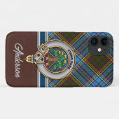 Anderson Clan Badge & Tartan iPhone / coque ipad (Dos (Horizontal))