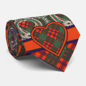 Anderson clan Pset Scottish tartan Stropdas (Opgerold)