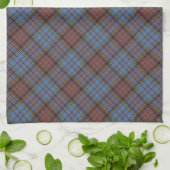 Anderson Clan Tartan Design Print Theedoek (Gevouwen)