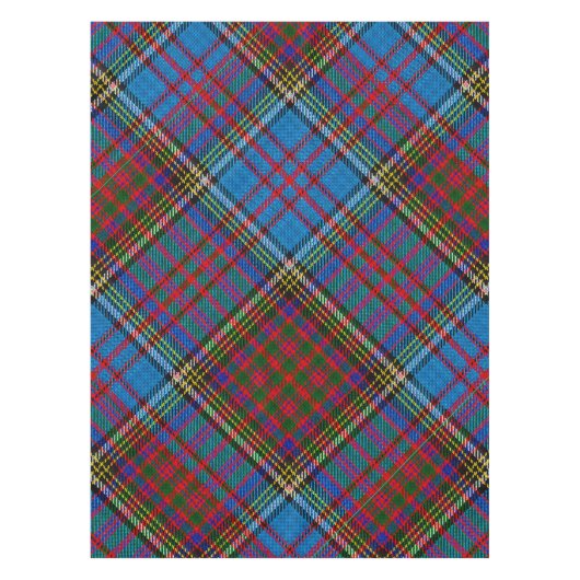 Anderson Clan Tartan (diagonaal) Tafelkleed (Voorkant)