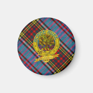 Anderson Clan Tartan & Motif Magneet