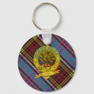 Anderson Clan Tartan & Motif Sleutelhanger