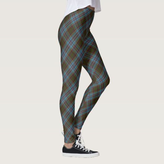 Anderson Clan Tartan Patroon Kleiner Leggings (Rechts)