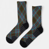 Anderson Clan Tartan Plaid Pattern Scottish Sokken (Links)