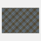 Anderson Clan Tartan Pset Pattern Schots Inpakpapier Vel (Voorkant 2)