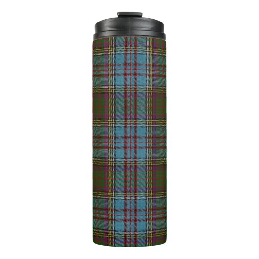 Anderson Clan Tartan Pset Pattern Schots Thermosbeker (Voorkant)
