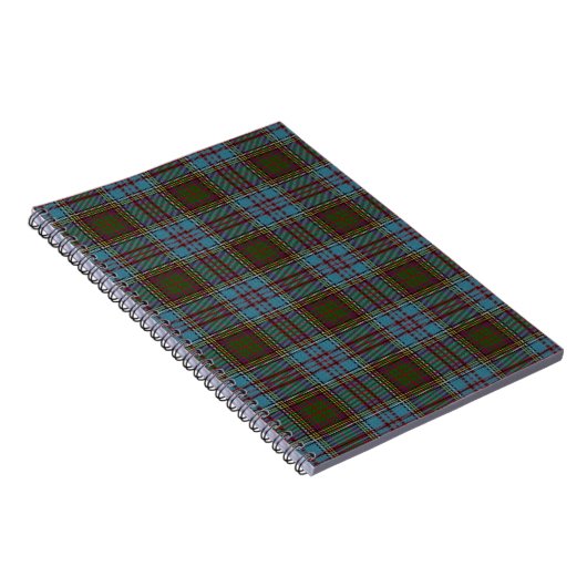Anderson Clan Tartan – Scottish Plaid Notebook Notitieboek (Rechterzijde)