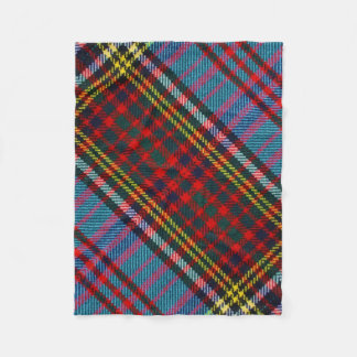 Anderson Clan Tartan Small Fleece Blanket