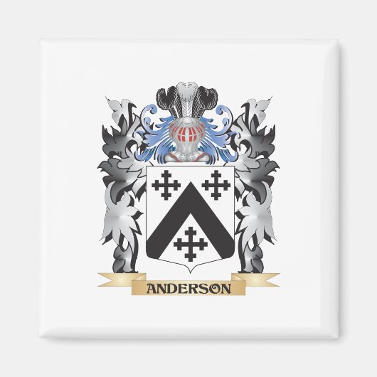 Anderson Coat of Arms - Family Crest Magneet (Voorkant)