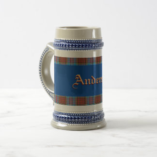 Anderson Crest W/Anderson Tartan Bierpul