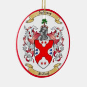 Anderson Family Crest* Keramisch Ornament (Rechts)