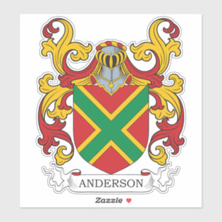 Anderson Family Crest Sticker